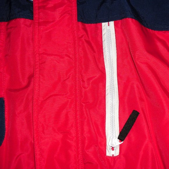 Columbia Mens sz. XL Winter Full Zip Hood Coat Jacket Red Navy Blue Grey New - Picture 4 of 8